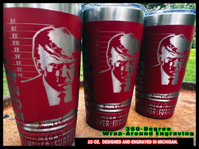 TRUMP Mugshot MUG - 360-degree Wrap-Around Design - Image 8